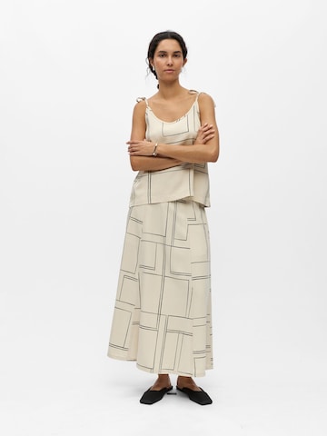 Gonna 'OBJFrame' di OBJECT in beige