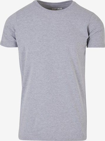 T-Shirt DEF en gris : devant