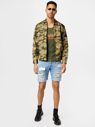 TOMMY HILFIGER Between-Season Jacket in Green