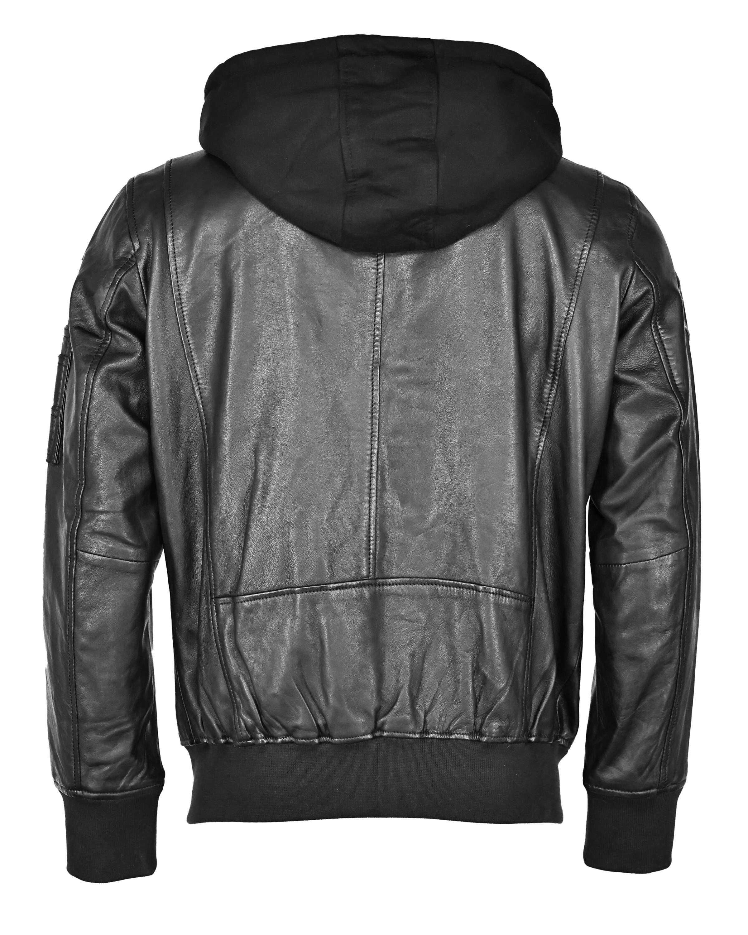 TOP GUN Between-season jacket ' TG20212111 ' in Black: front