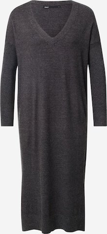 ONLY Knitted dress 'IBI' in Grey: front
