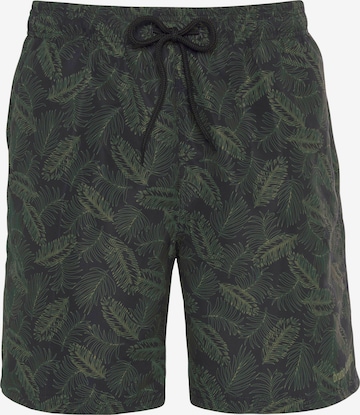 Shorts de bain Bruno Banani en noir : devant