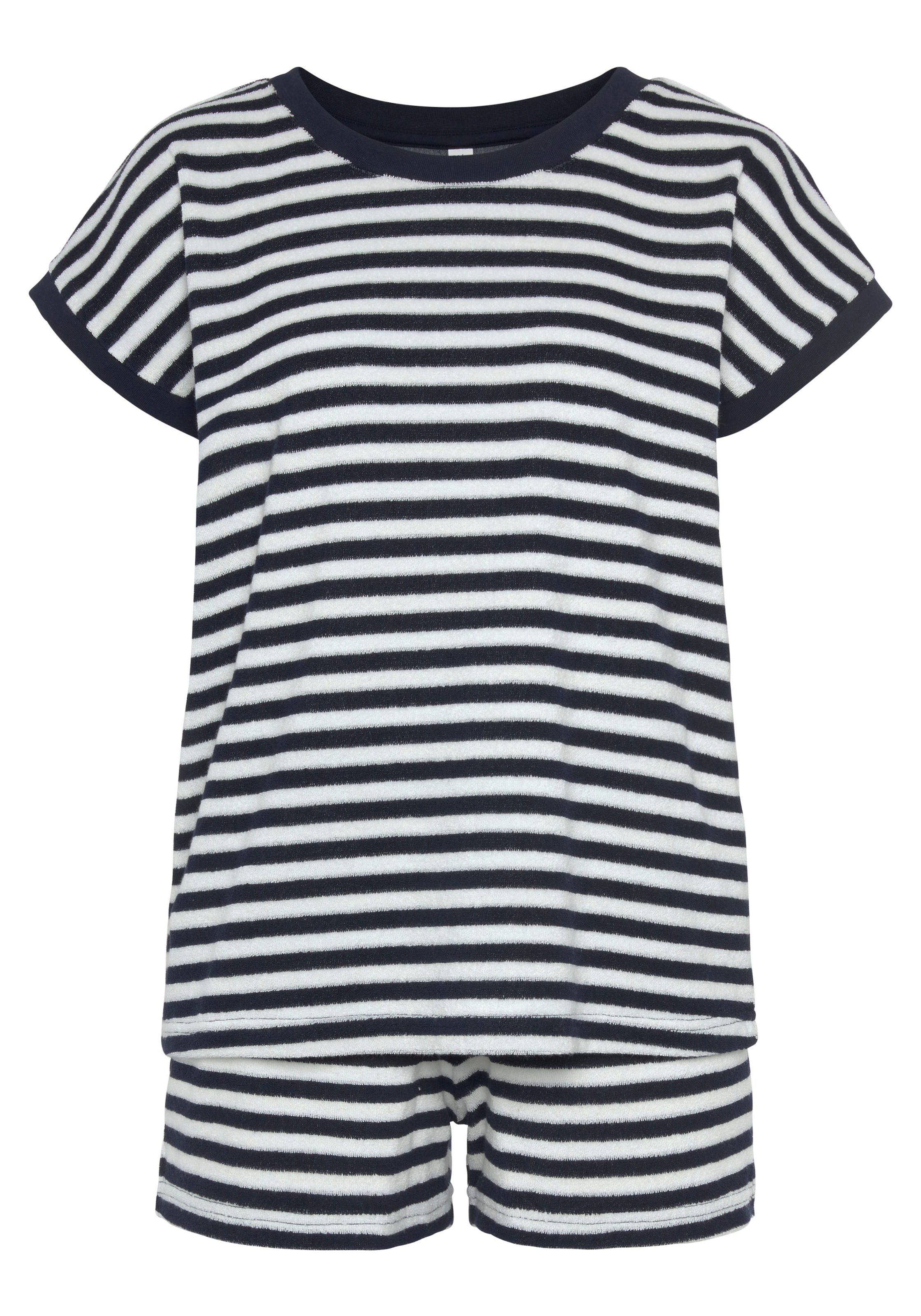 zils VIVANCE Pidžama ar šortiem 'Dreams': no priekšpuses