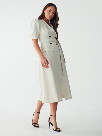 Robe-chemise 'ARIEL' Willa en beige : devant