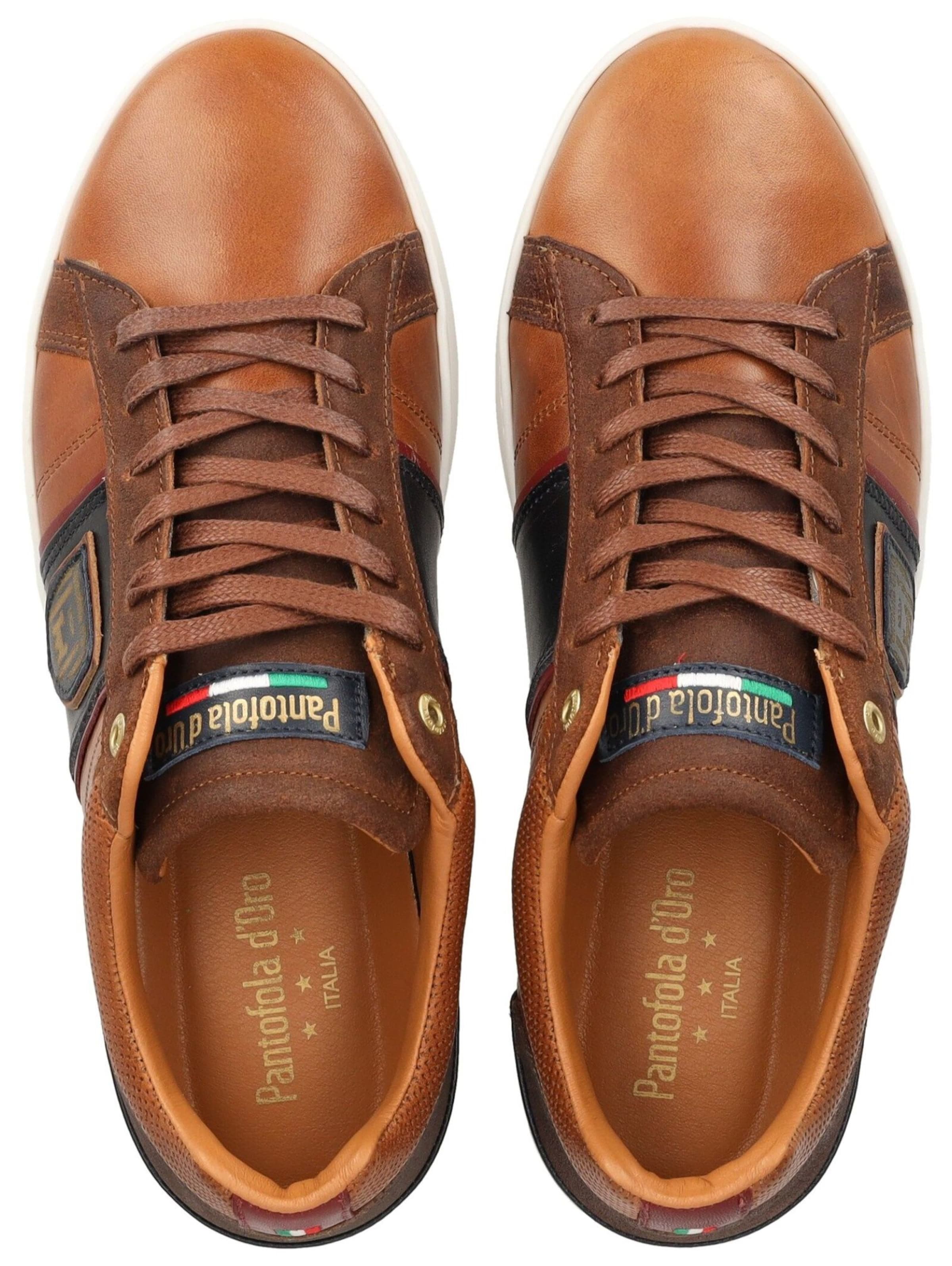 PANTOFOLA D'ORO Platform trainers 'Torretta' in Brown