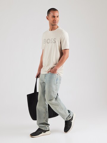 BOSS Funktionsskjorte i beige