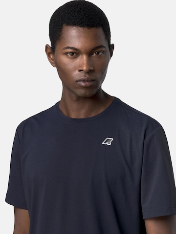 T-Shirt K-Way en bleu