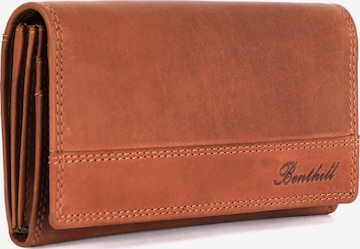 Benthill Wallet in Brown: front