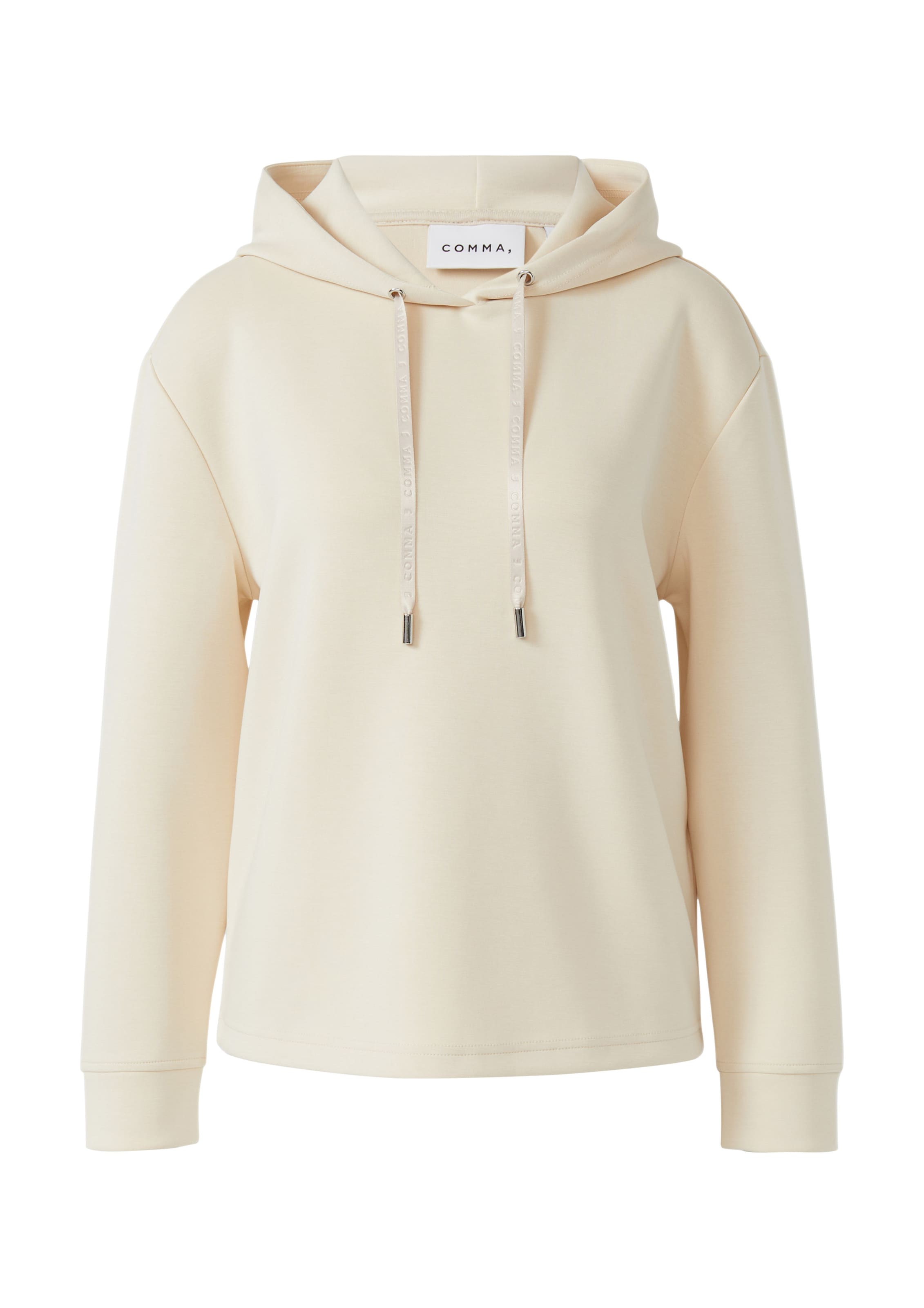 bēšs COMMA Sportisks džemperis: no priekšpuses