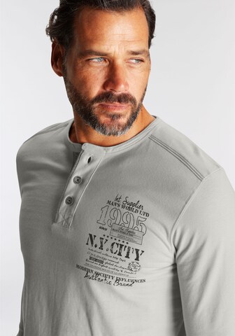 Man's World Shirt in Grey