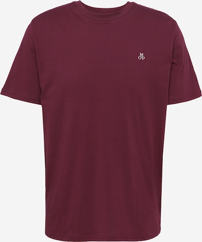 Marc O'Polo Shirt in Wine red / White, Item view