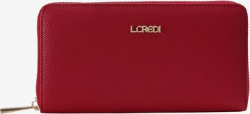 L.CREDI Wallet 'Ebba' in Red: front