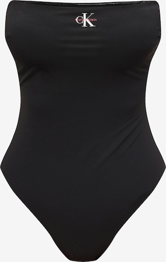 Calvin Klein Swimwear Badeanzug in schwarz / weiß, Produktansicht