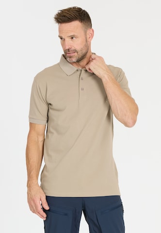Whistler Poloshirt 'Jamero' in Braun: Vorderseite