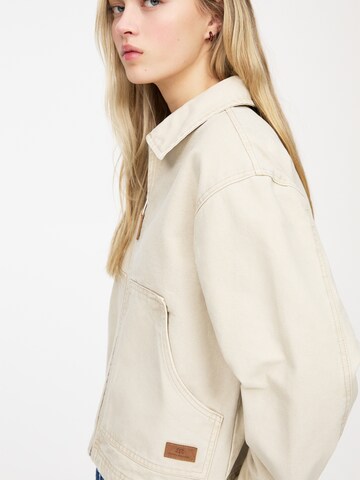 Pull&Bear Between-Season Jacket in Beige