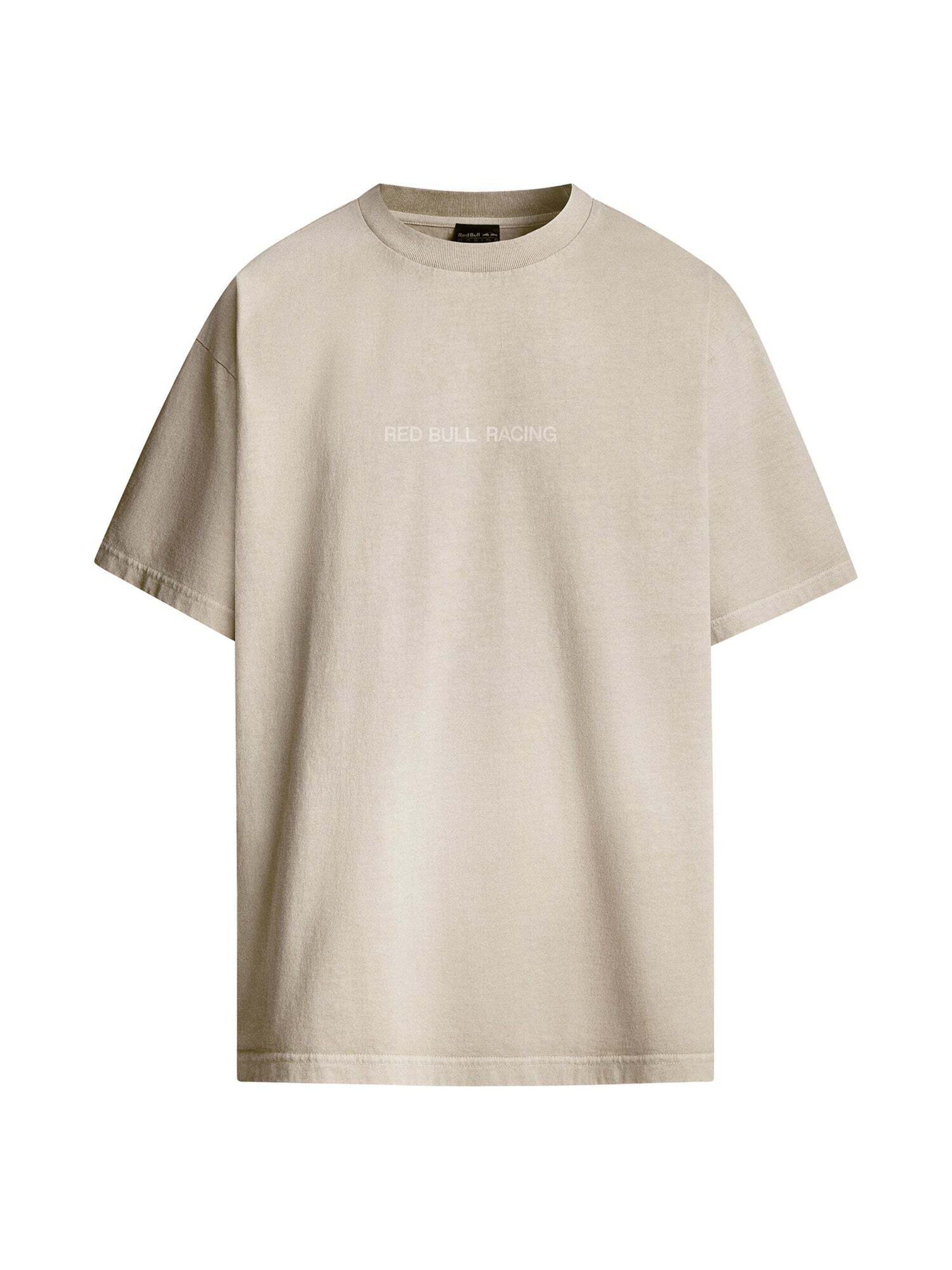 Red Bull Racing x Pepe Jeans Shirt 'Gives You Wings' in Beige: voorkant