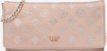 GUESS - Bolso de noche 'Glamour' en rosa: frente