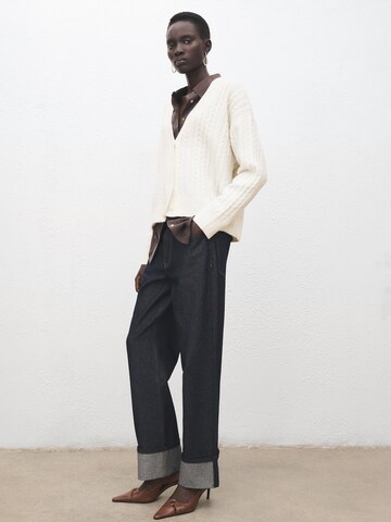 Cardigan 'Talcore' MANGO en beige