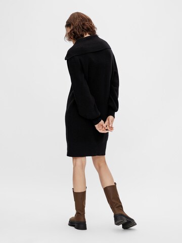 Y.A.S Knitted dress 'Dalma' in Black