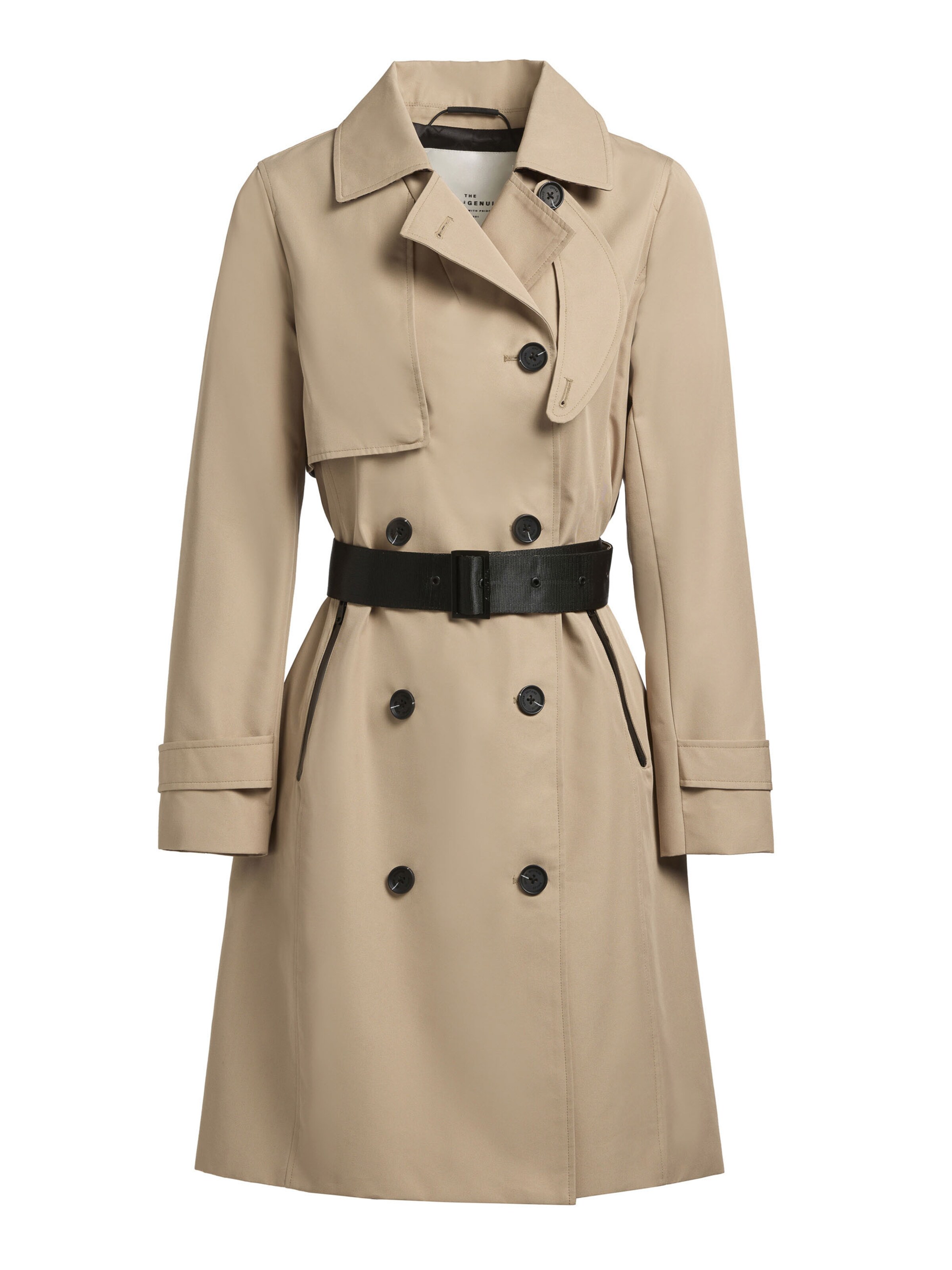 khujo Prechodný kabát 'ERINE' - Béžová: predná strana