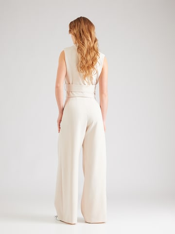 millane - Pierna ancha Pantalón 'Highwaisted Palazzo' en beige