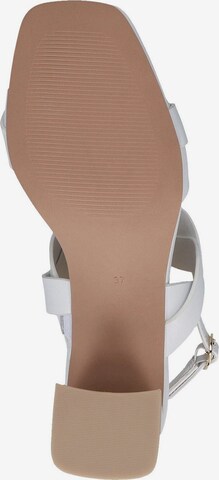 CAPRICE Strap Sandals in White