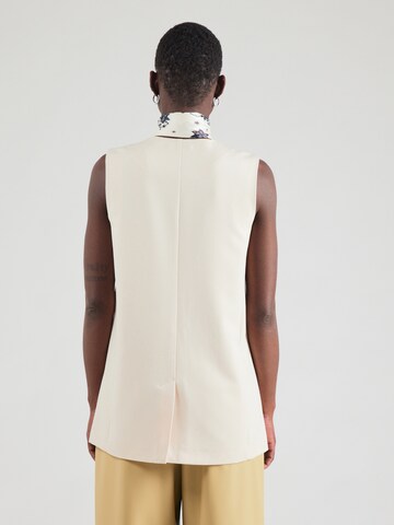 Gilet de costume 'PCKamil' PIECES en beige