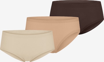 SCHIESSER Boyshorts ' Invisible Cotton ' in Beige: front
