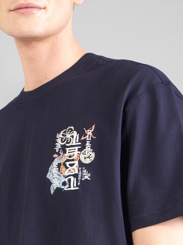 GUESS - Camiseta en azul