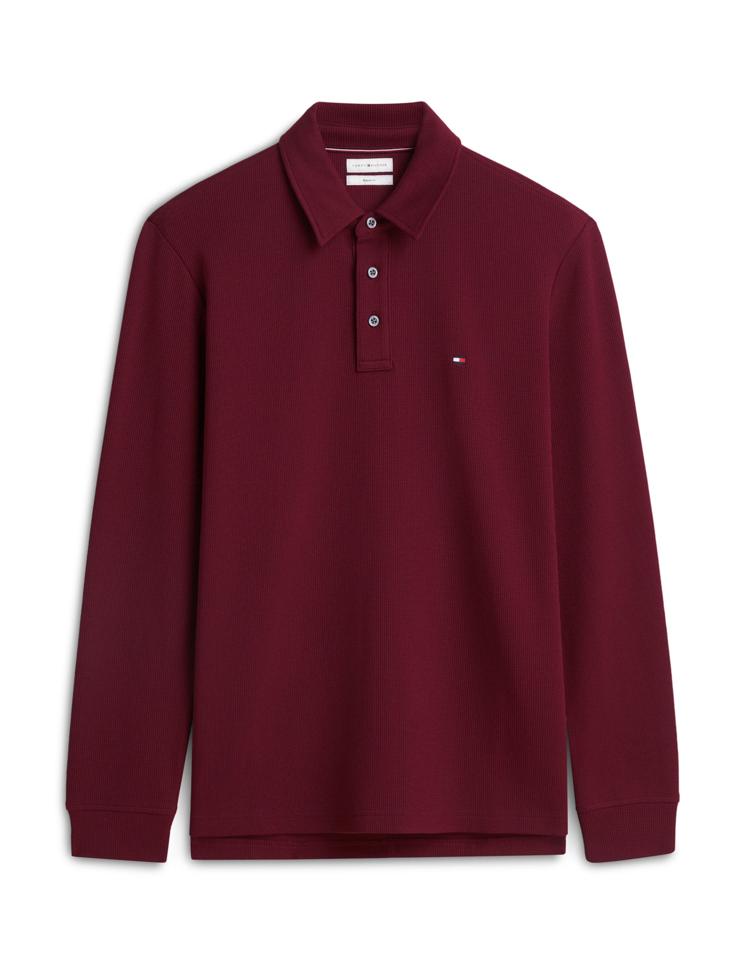 TOMMY HILFIGER - Camisa em roxo: frente