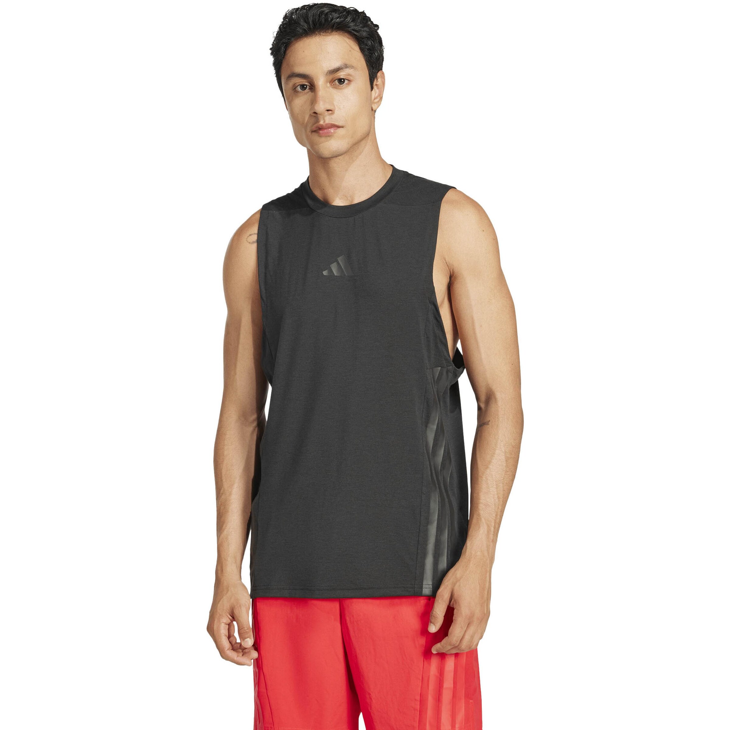 ADIDAS PERFORMANCE Funktionsshirt 'D4T' in Schwarz: Vorderseite