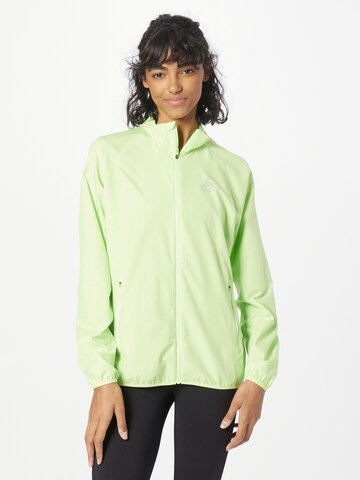 ODLO Training Jacket in Green: front