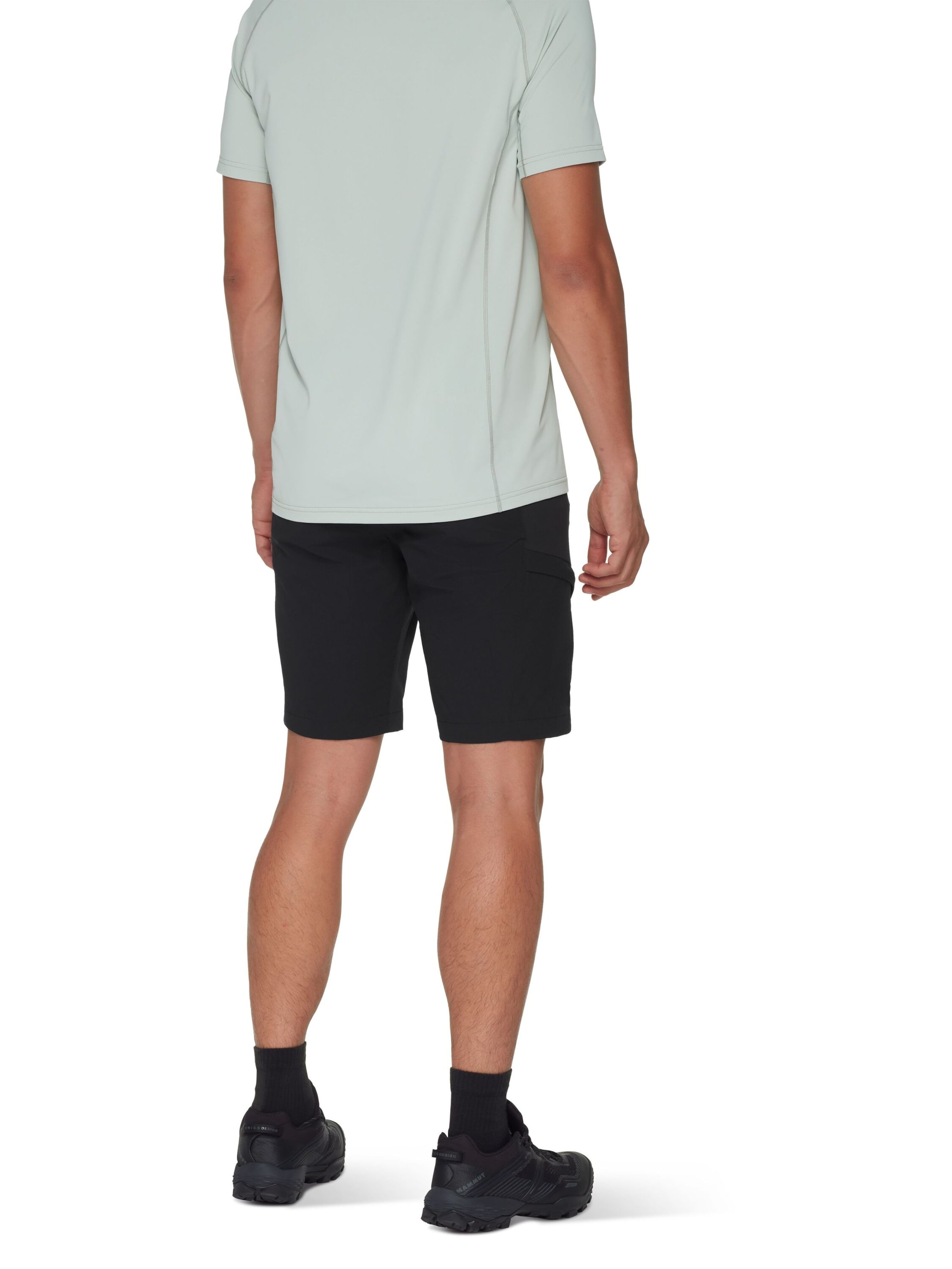 MAMMUT Regular Outdoor Pants 'Ducan' in Black