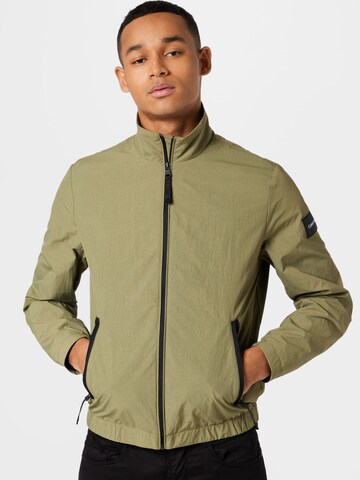 Calvin Klein Between-Season Jacket in Green: front