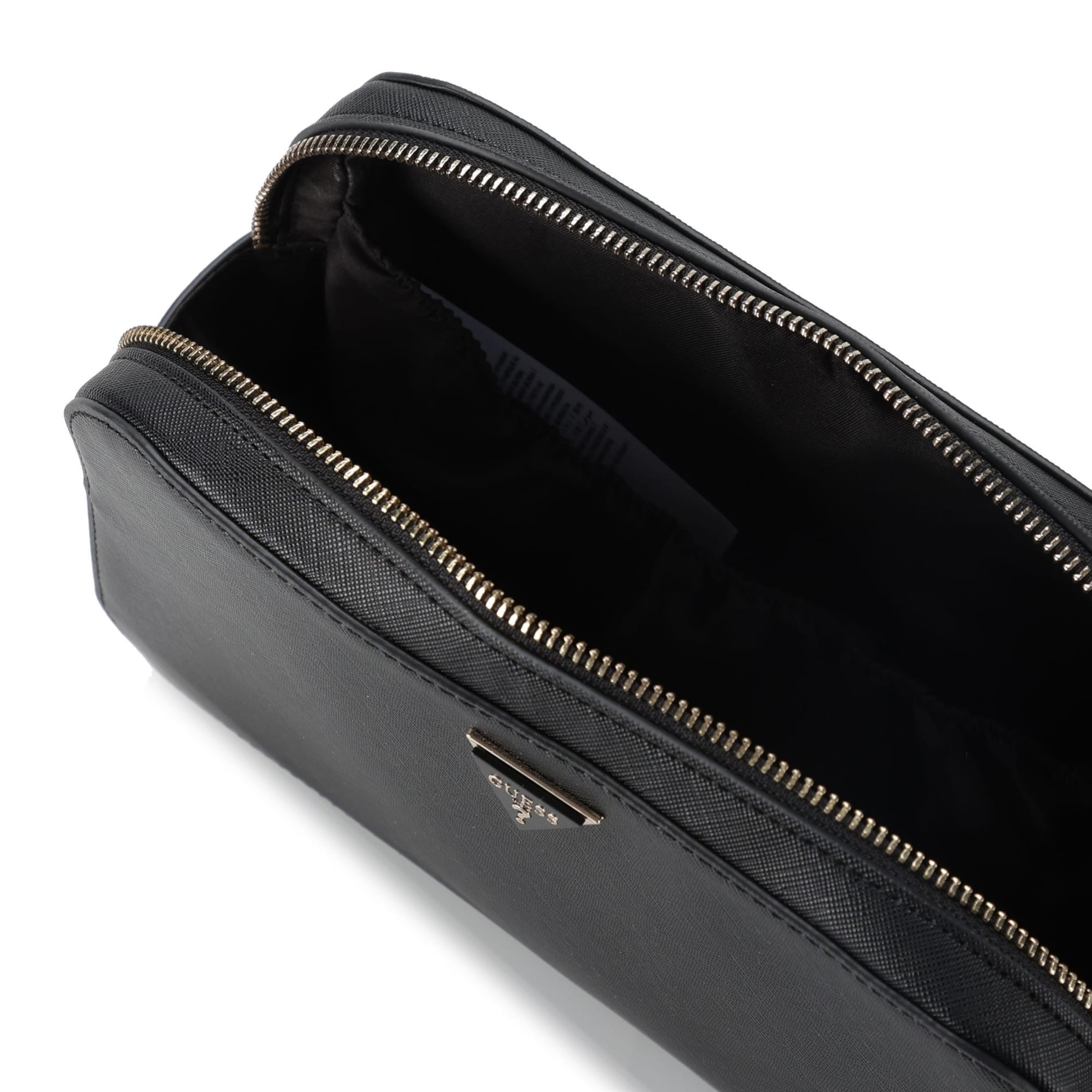 GUESS Toiletry bag 'Double' in Black