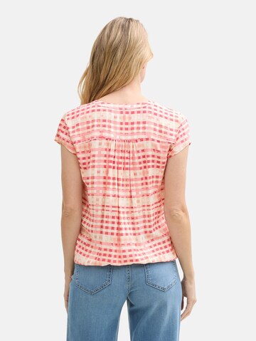 TOM TAILOR Bluse in Pink