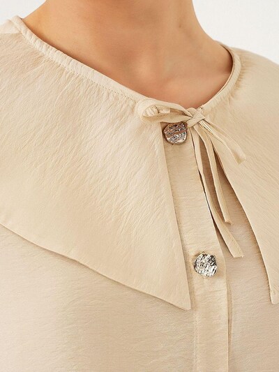 Camicia da donna Bigdart di colore sabbia, Visualizzazione prodotti