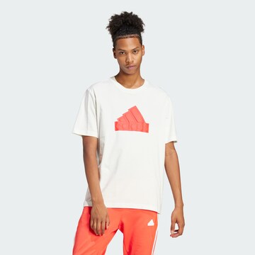 T-Shirt fonctionnel 'Future Icons' ADIDAS SPORTSWEAR en blanc : devant