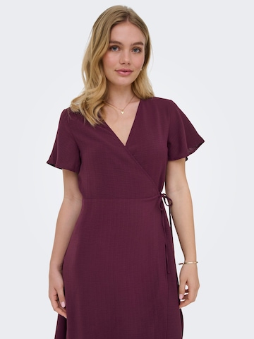 Robe 'ONLCali' ONLY en rouge