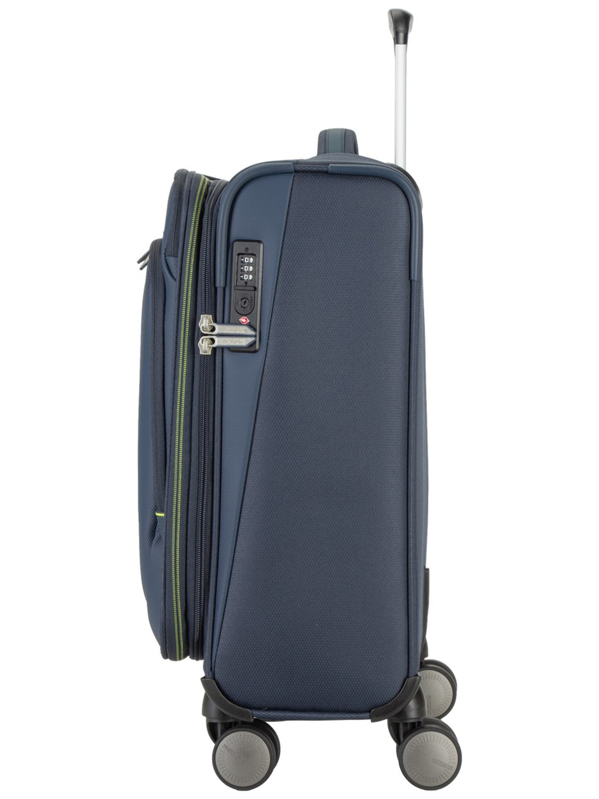 American Tourister Cart ' Wanderlite Spinner S Exp ' in Blue