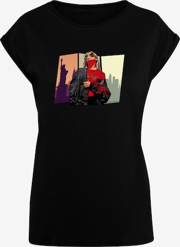 Maglietta 'Grand Red Girl' di Merchcode in nero: frontale