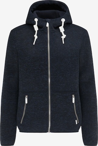 ICEBOUND Fleece jas in Blauw: voorkant