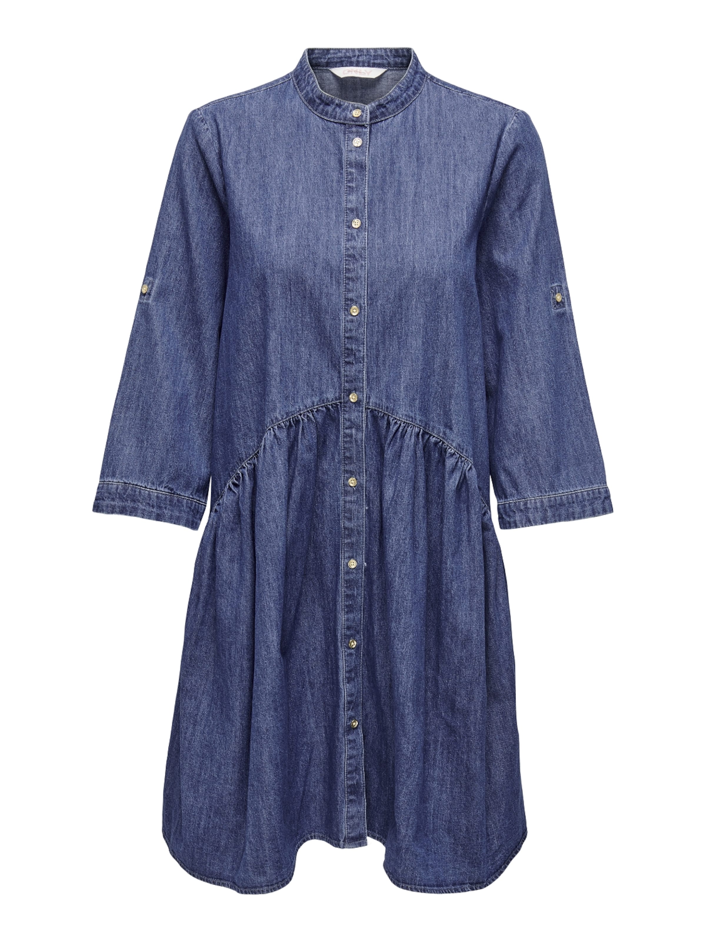 ONLY Платье-рубашка 'CHICAGO' в Синий: спереди