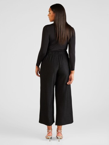 Wide leg Pantaloni 'Rich' di ONLY Carmakoma in nero