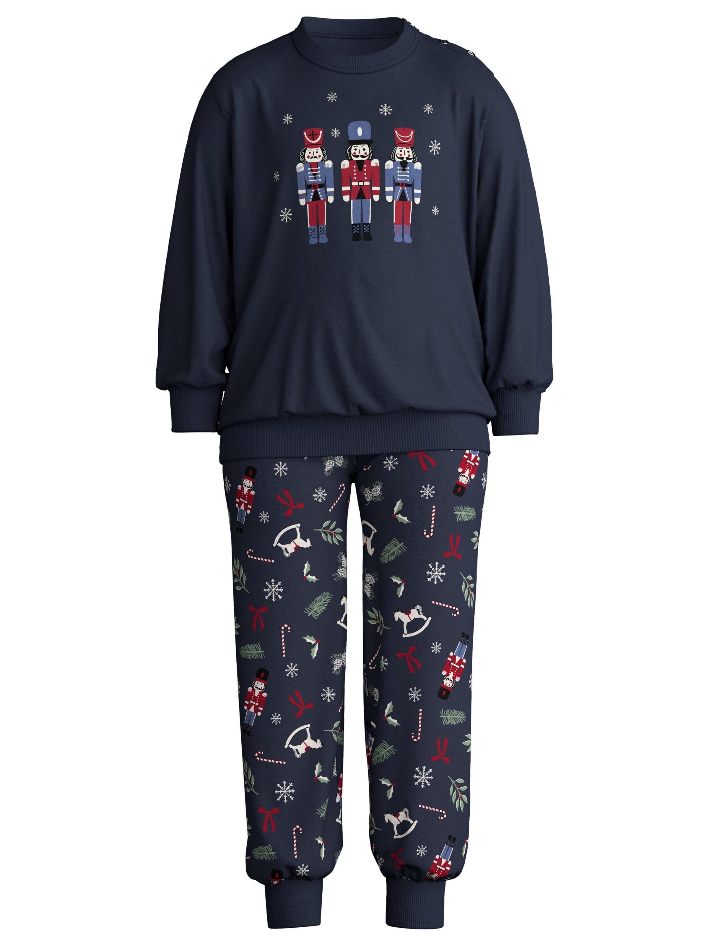 CALIDA Pajamas 'Family & Friends' in Blue: front