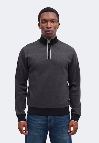 BOSS - Sweatshirt 'Sidney' em preto: frente