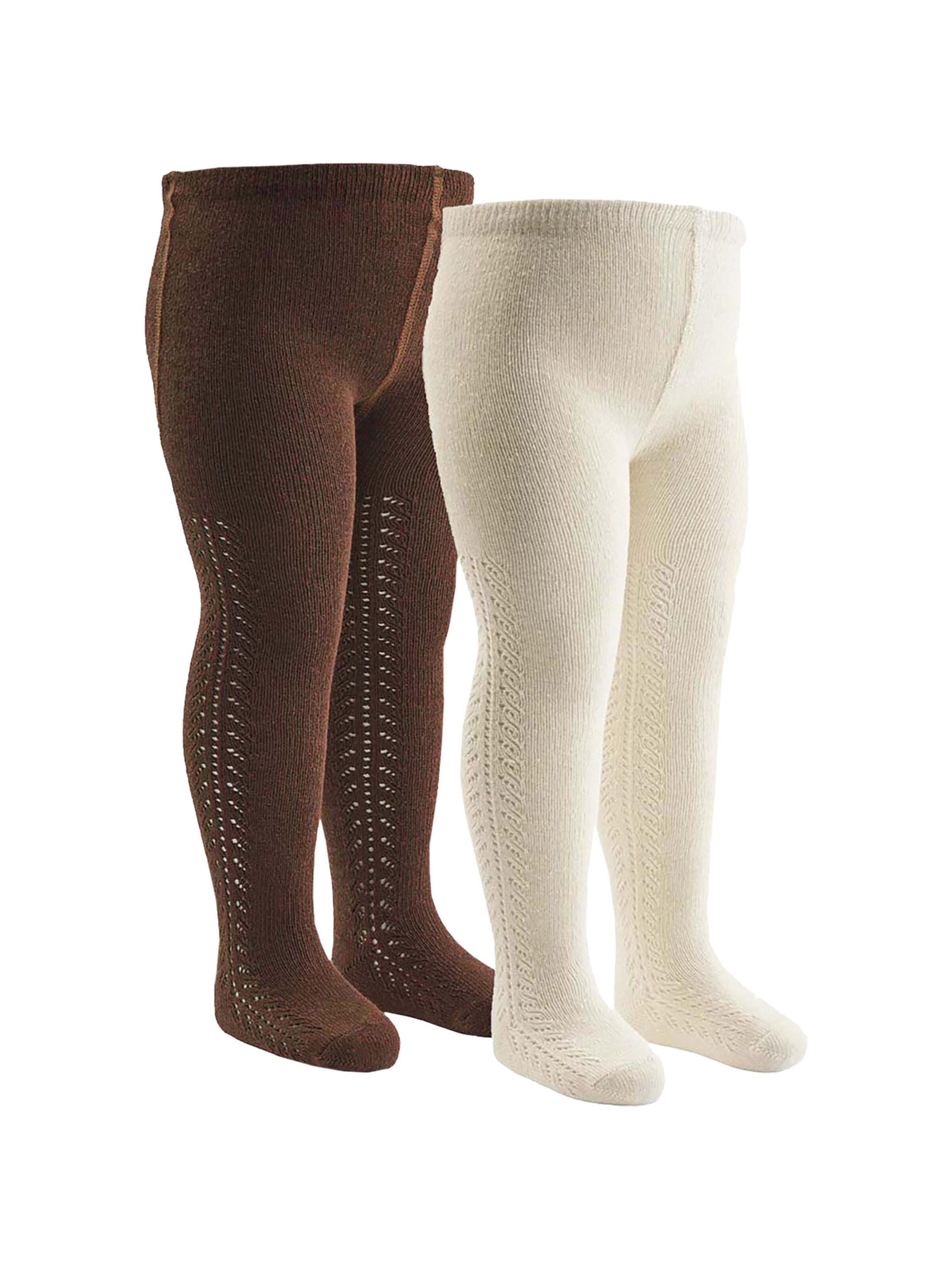 Müsli by GREEN COTTON Kousen in Beige: voorkant