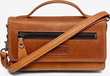 Benthill Crossbody Bag in Brown: front