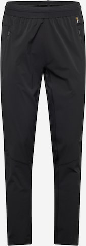 ADIDAS PERFORMANCE Tapered Workout Pants 'Designed For Training Cordura Workout' in Black: front