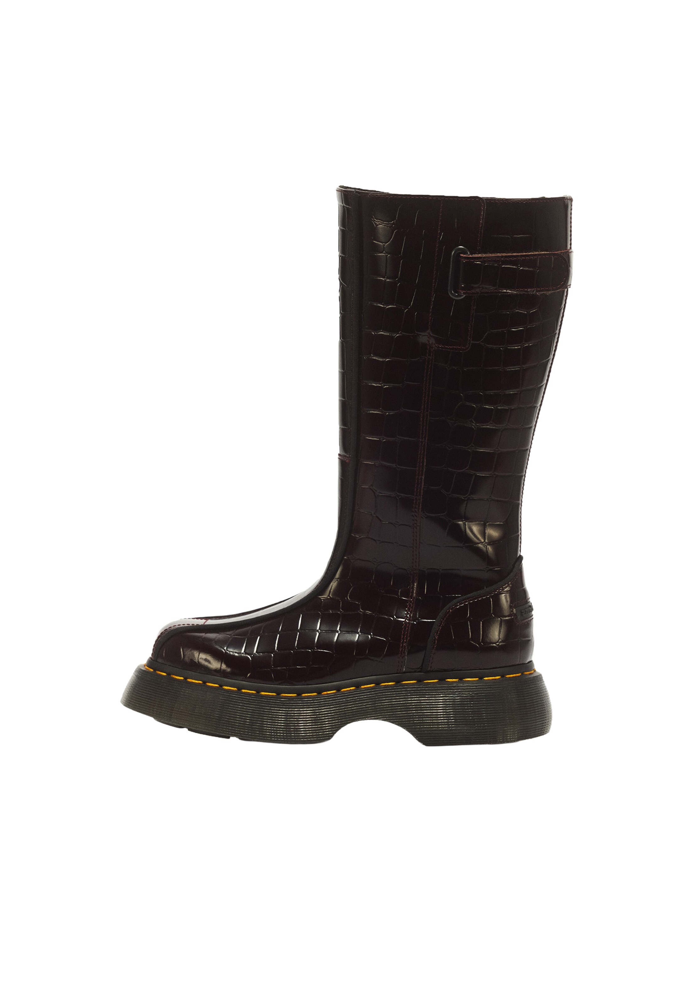 raudona Dr. Martens Auliniai 'Buzz Hi': priekis